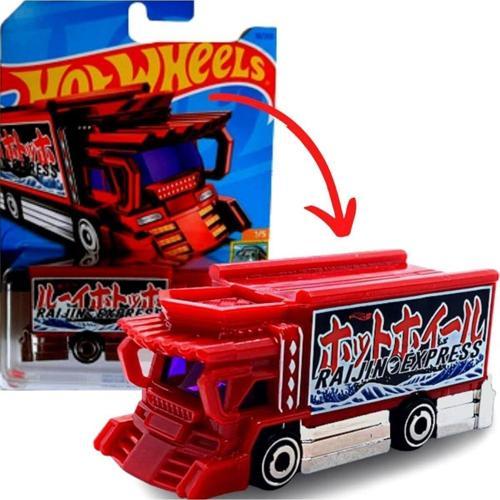 Hot Wheelss 2023 - Raıjın Express Hw Haulers 1/5 - 10/250 Kırmızı Mini Oyuncak Araba