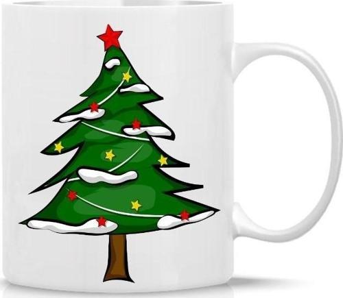 Kişiye Özel Yılbaşı Ağacı Merry Christmas Yeni Yıl Kulplu Kupa Bardak