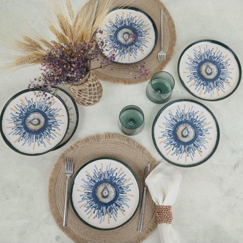 Hydra Nordic Pasta Tabağı 22 Cm 6 Adet 21286