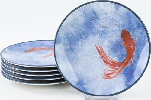 Keraart Koi Pasta Tabağı 20 Cm 6 Adet - 20221