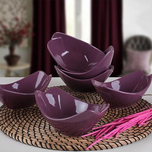 Mor Sera Çerezlik/Sosluk 16 Cm 6 Adet