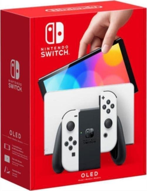 Switch Oled Oyun Konsolu (İthalatçı Garantili) Beyaz
