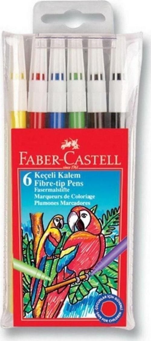 Keçeli Kalem Renk 6'Lı