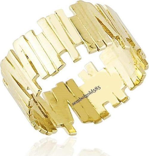 ZigZag Altın Yüzük 14K Gold