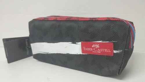Faber-Castell Çift Gözlü Kalem Çantası Basic Siyah