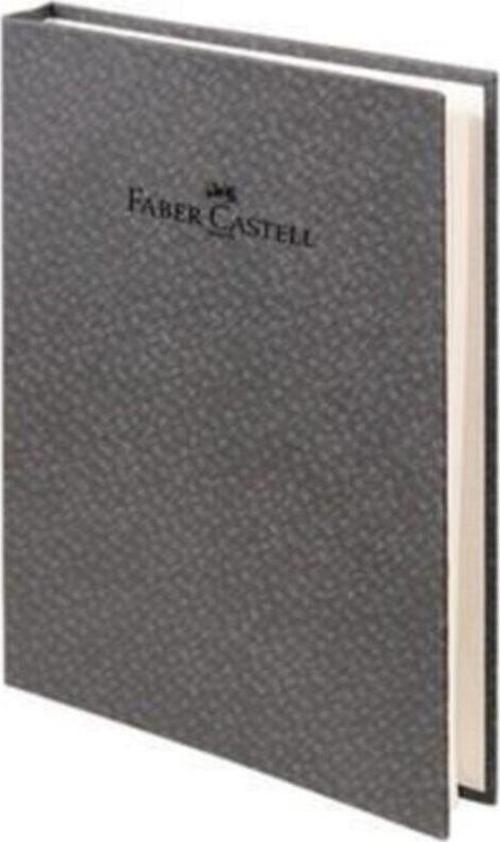 Faber-Castell A6 Ciltli Koyu Gri Bambu Not Defteri