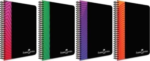 Faber-Castell A4 Pp Kapak Şeritli Defter 100 Yp. Kareli