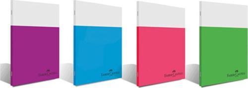 Faber-Castell A4 Kaye Dikişli Defter Smart Plastik Kapak Çizgili 80 Yaprak 5075000168 (12 Li Paket)