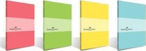 Faber-Castell Pp Kapak Pastel Dikişli Defter 80 Yaprak Çizgili A5