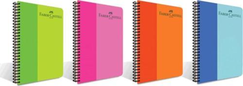 Bicolor 4 Adet A4 60 Yaprak Çizgisiz Plastik Defter