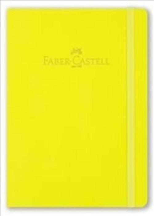Faber-Castell A6 80\1 4 Neon Deri Lastikli Defter