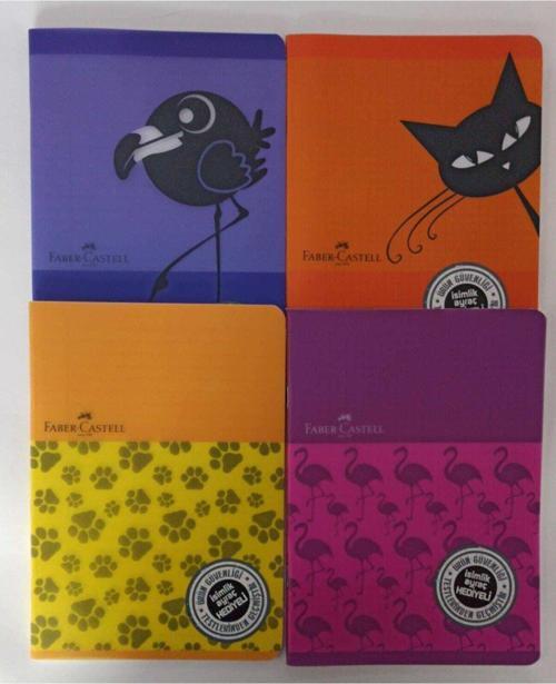 4 Adet A5 Defter 60 Yp