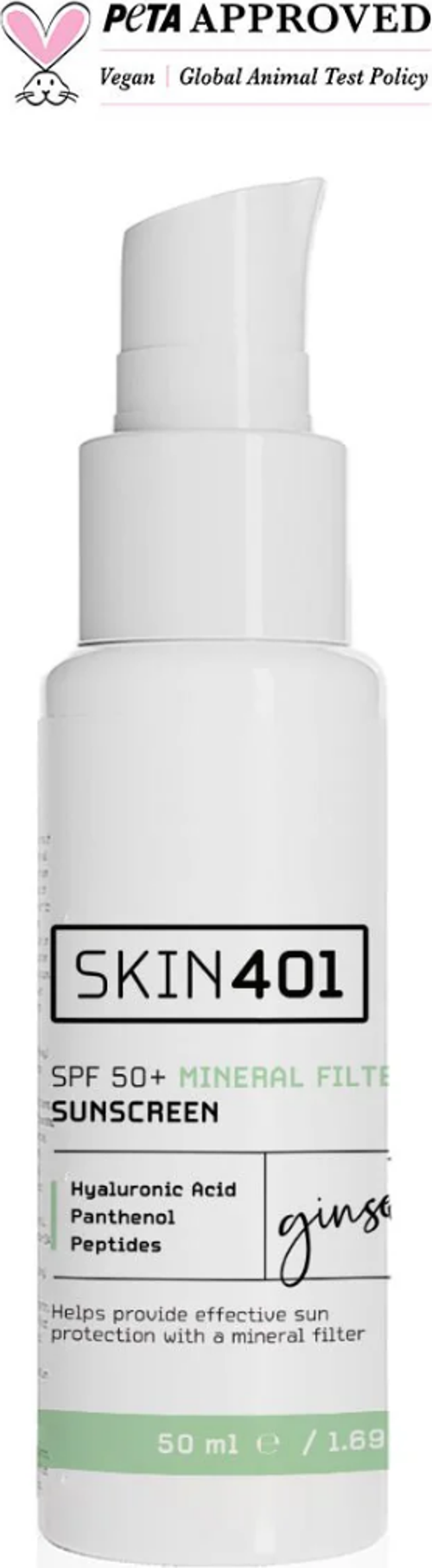 SPF 50+ Mineral Filtre Güneş Kremi 50 ml.