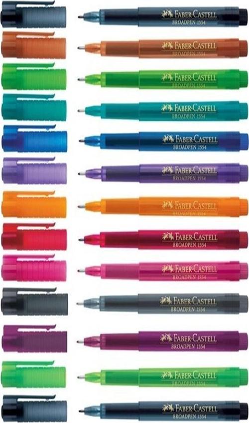 Broadpen 1554 0.8Mm Keçeli Kalem 10Lu Set