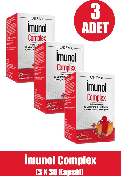 İmunol Complex 30 Kapsül 3 ADET