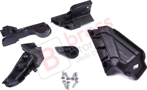 Opel Astra J MK4 P10 2009-2015 4/5 Kapı GTC 2011-2018 13335737 İçin Sol Ön Far Ayak Tamir Seti