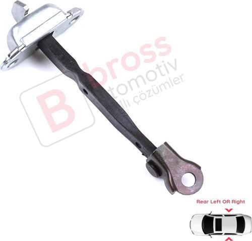 Toyota C-HR MK1 X1 AX10 AX50 2016-2024 68630F4010 İçin Arka Sağ veya Sol Kapı Gergisi