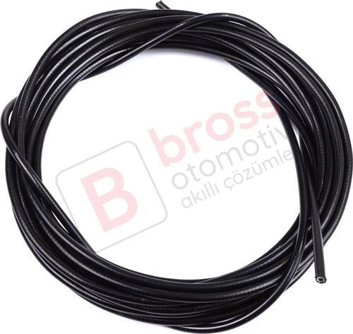 Universal Araç için Cam Kriko Çelik Kablo Halat Koruma Hortumu Dış Çap 6 mm Uzunluk 10 Metre 