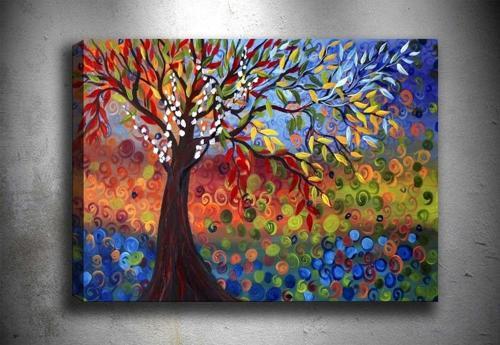 30 x 40 cm Dekoratif Kanvas Tablo