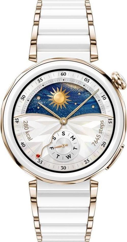 Watch GT 5 Pro 42mm Seramik Beyaz Akıllı Saat