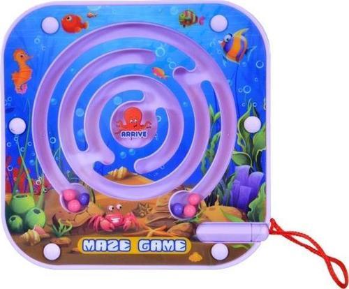 Mase Game Labirent Oyunu Mıknatıs Kalemli Mor YB3249