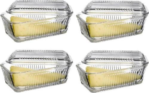 frigo kapaklı kahvaltılık - tereyağlık peynirlik 4 lü set