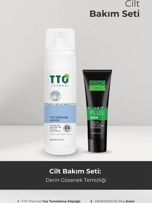 Derinlemesine Gözenek Temizliği Dermidicos Plus Köpük