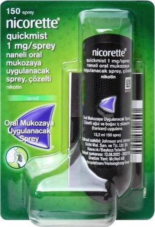 Quickmist Tekli 1 mg Sprey Naneli