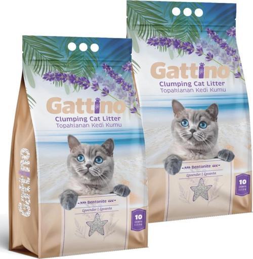 Topaklanan Kedi Kumu Lavantalı 10 lt x 2 Adet