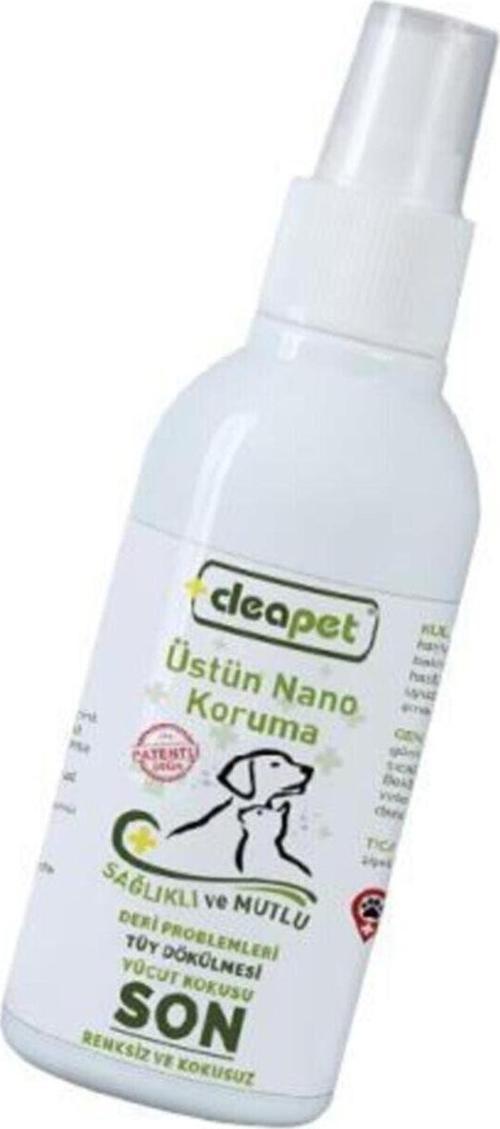 Kedi Bakteri Virüs Mantar Koku Hijyen Için Nano Sprey 150Ml