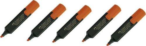 Faber-Castell Fosforlu Kalem Turuncu 5 Adet