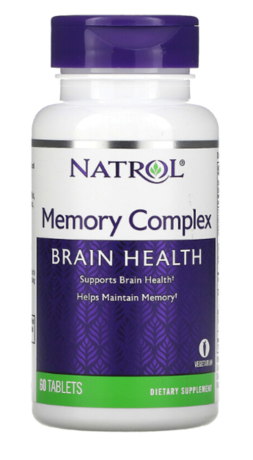 Memory Complex, Brain Health, 60 Tablets