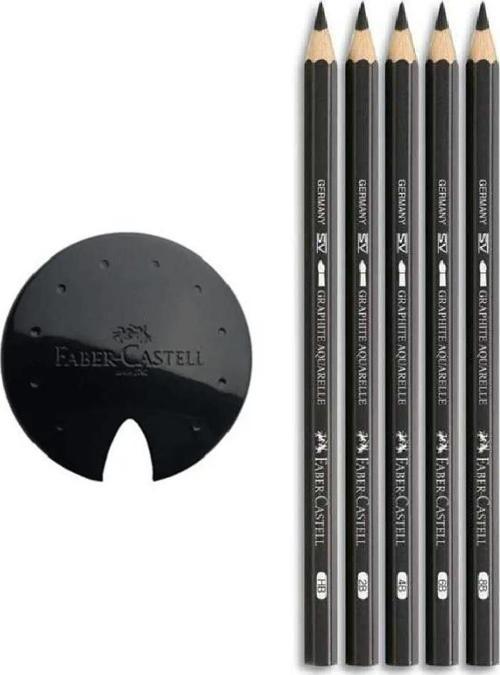 Faber-Castell Kurşun Kalem Graphite Aquarelle (Hb, 2B, 4B, 6B, 8B)