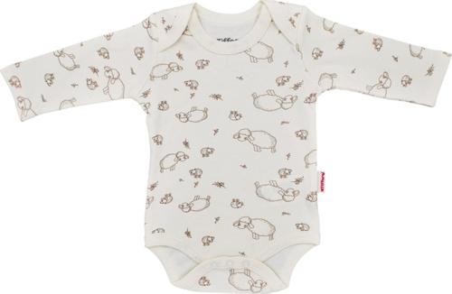 Lamb Organik Theme Uzun Kollu Bebek Body 20011