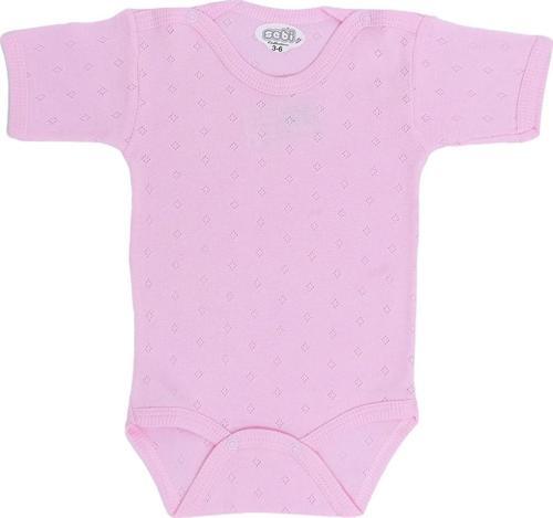 Yarım Kol Delikli Bebek Body 0164