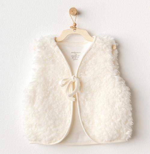 Vest Plush Basic Bebek Yelek AC25254
