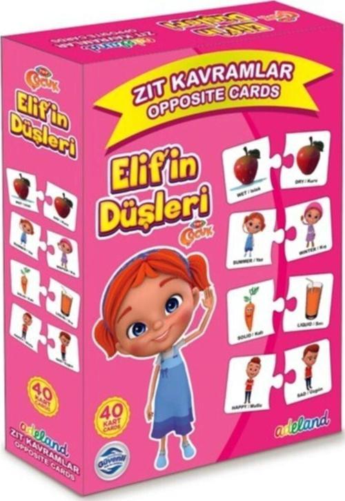 Trt Çocuk Elif'İn Düşleri Zıt Kavramlar