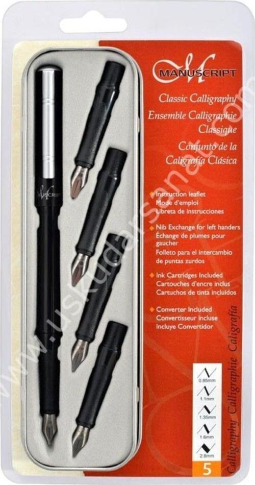 Klasik Kaligrafi Seti 5'Li Mc1185