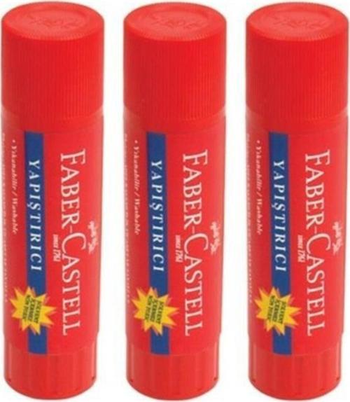 Faber-Castell Stick Yapıştırıcı 40 Gr 3Lü