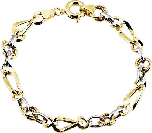 Altın Bileklik Hallow Tasarım 14K Gold