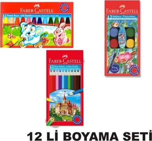 Faber-Castell 3 Lü Boyama Seti