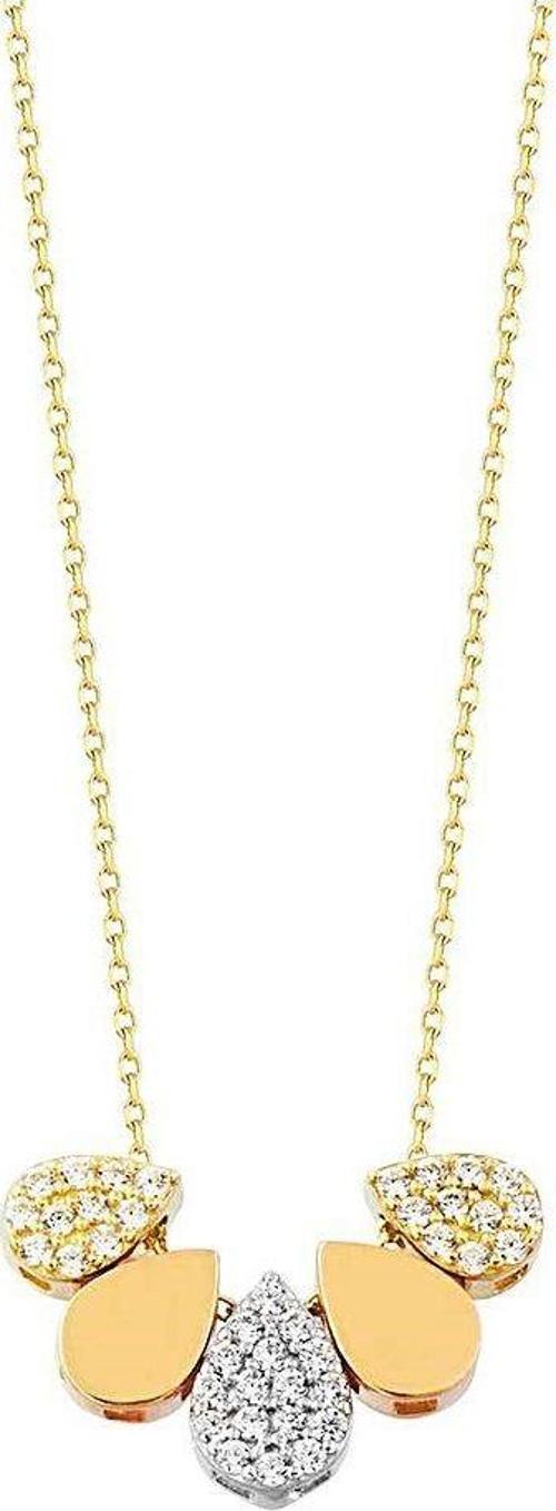 Altın Damla Kolye 14K Gold Tria