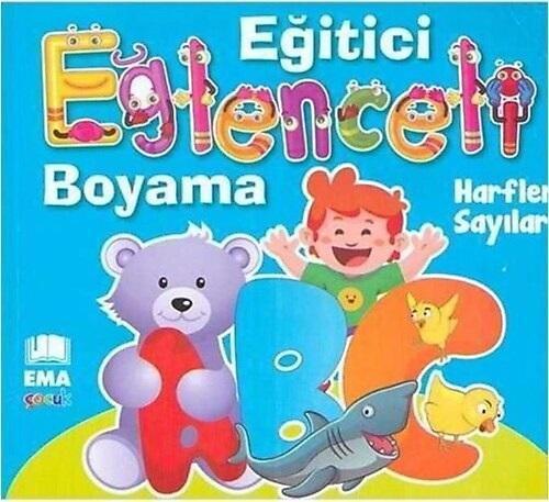 Ema Eğitici Eğl.Boyama-Harfler-Sayılar/Emaçocuk
