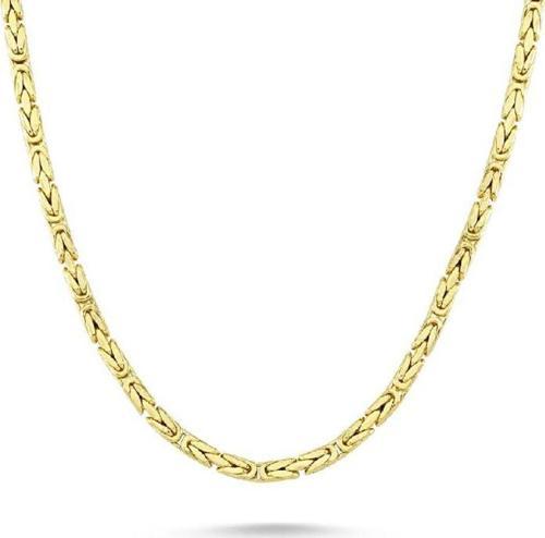 14K Altın Kral Zincir 50 cm