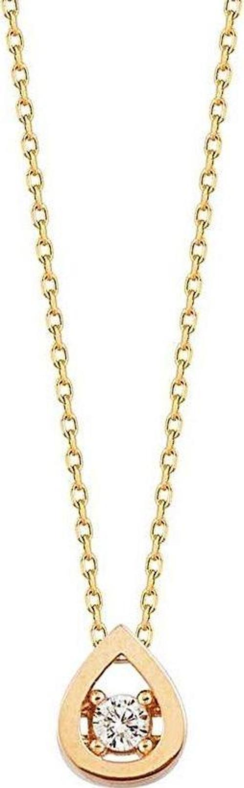 Damla Tektaş Altın Kolye Rose Gold 14K