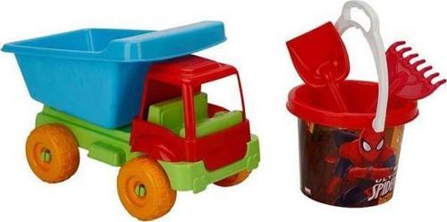 Spider-Man Küçük Kamyon Plaj Set 03513