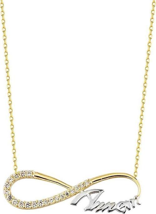 Sonsuz Annem Altın Kolye 14K Gold