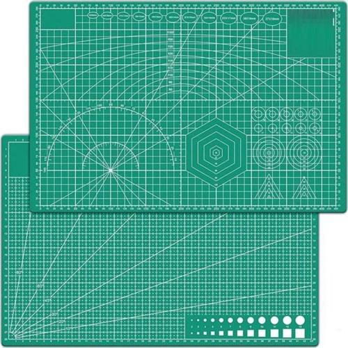 30x45 cm Yeşil A3 Kesim Tablası Kesim Matı Kesim Altlığı Kesim Matı