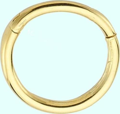 Altın Halka Piercing Sade 14 Ayar