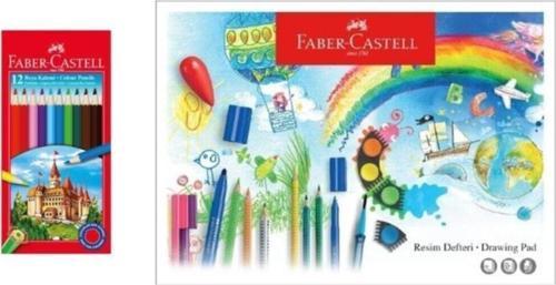 Faber-Castell Okul Ögrenci Kirtasiye Boya Seti Ofisinn-050